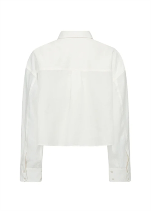 Molly lace short boxy skjorte Jet Stream Copenhagen Muse 